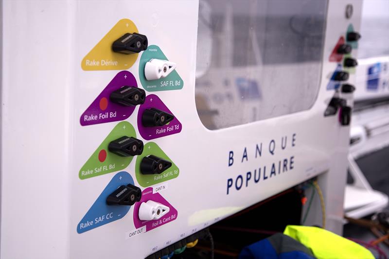 Fiil controls - Banque Populaire IX photo copyright Easy Ride / BPCE taken at  and featuring the Maxi class