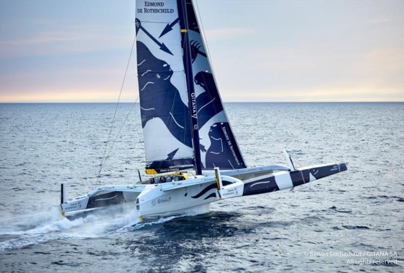 Maxi Edmond de Rothschild photo copyright Benoit Stichelbaut / Gitana S.A taken at  and featuring the Maxi class