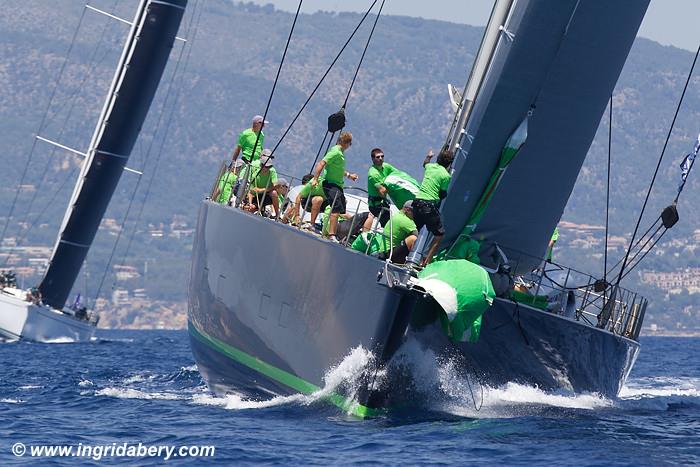 The Superyacht Cup Palma day 2 photo copyright Ingrid Abery / www.ingridabery.com taken at Real Club Náutico de Palma and featuring the Maxi class