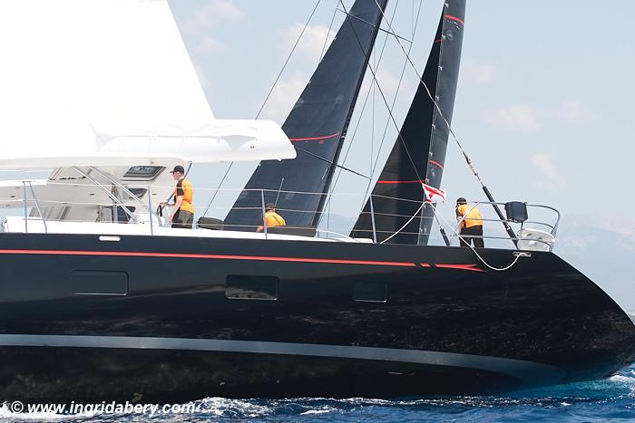 The Superyacht Cup Palma day 2 photo copyright Ingrid Abery / www.ingridabery.com taken at Real Club Náutico de Palma and featuring the Maxi class