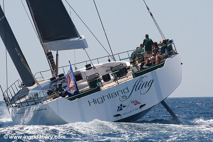 The Superyacht Cup Palma day 2 photo copyright Ingrid Abery / www.ingridabery.com taken at Real Club Náutico de Palma and featuring the Maxi class