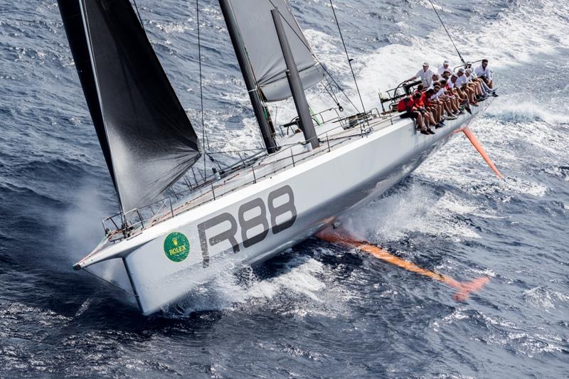 George David's Rambler 88 is the fastest boat at this year's Maxi Yacht Rolex Cup photo copyright Rolex / Studio Borlenghi taken at Yacht Club Costa Smeralda and featuring the Maxi class