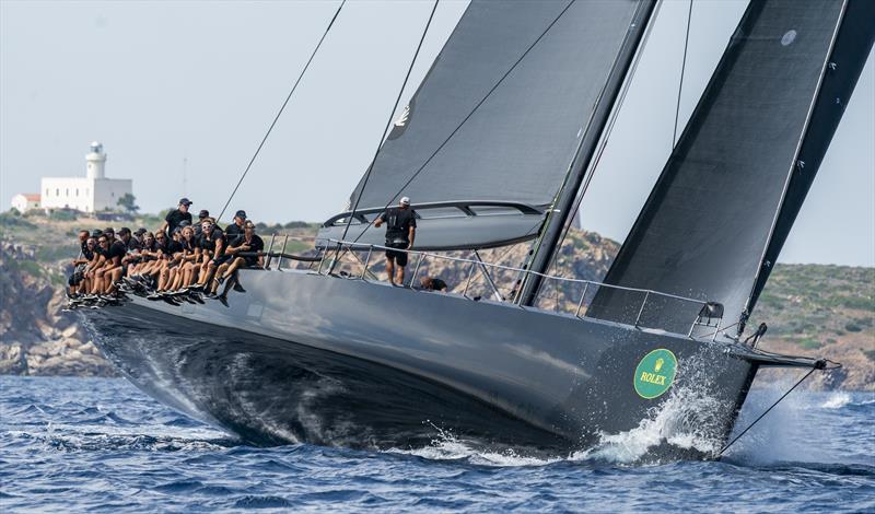 Charif Souki's (Mark Mills-designed) Wallycento Tango on day 4 of the Maxi Yacht Rolex Cup - photo © Rolex / Studio Borlenghi