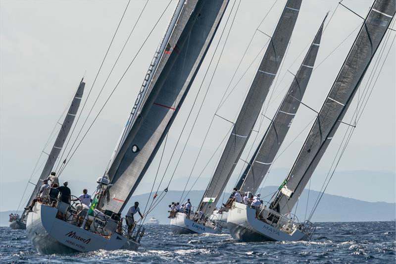 Mini Maxi racing on day 4 of the Maxi Yacht Rolex Cup photo copyright Rolex / Studio Borlenghi taken at Yacht Club Costa Smeralda and featuring the Maxi class