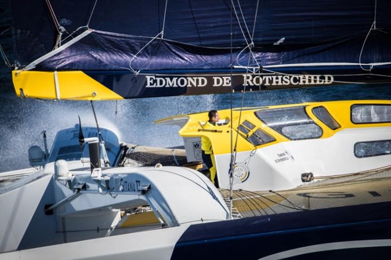 Maxi Edmond de Rothschild photo copyright Eloi Stichelbaut / Gitana SA taken at  and featuring the Maxi class