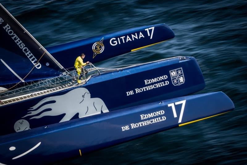 Maxi Edmond de Rothschild photo copyright Eloi Stichelbaut / Gitana SA taken at  and featuring the Maxi class