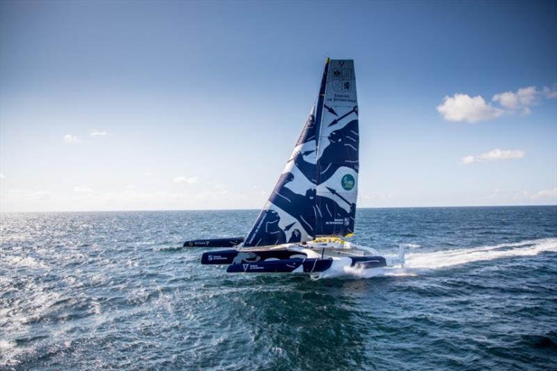 Maxi Edmond de Rothschild photo copyright Eloi Stichelbaut / Gitana SA taken at  and featuring the Maxi class