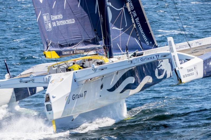 Maxi Edmond de Rothschild photo copyright Eloi Stichelbaut / Gitana SA taken at  and featuring the Maxi class