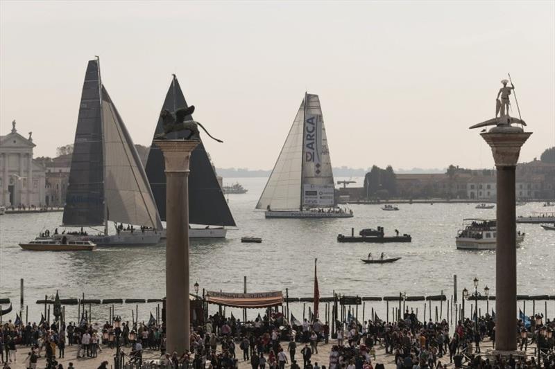 Venice Hospitality Challenge takes to the St Marco Basin photo copyright Matteo Bertolin taken at  and featuring the Maxi class