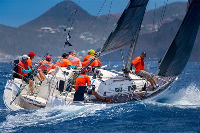 Les Voiles de Saint-Barth photo copyright Event Media taken at  and featuring the Maxi class