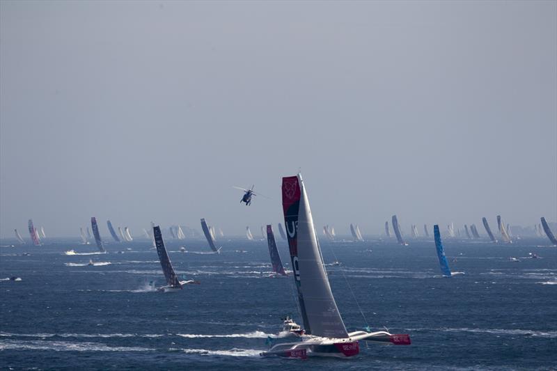  - Start, Route du Rhum - Gouadeloupe 2018 - photo © Alexis Courcoux