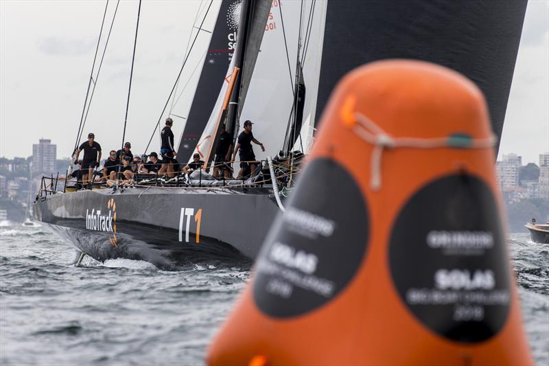 InfoTrack set to make their rounding and go the hoist. - photo © Andrea Francolini