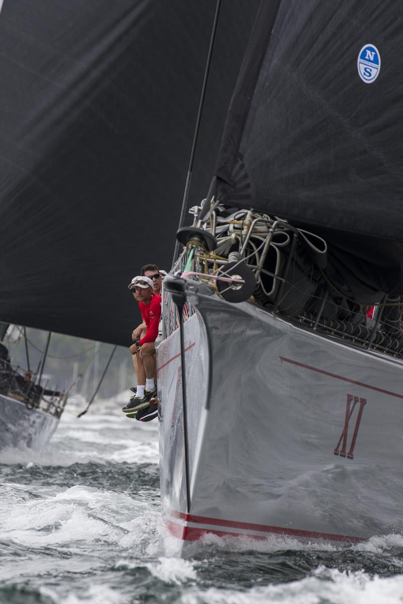 Wild OatsXI lead from gun to gun to take Line Honours. - photo © Andrea Francolini