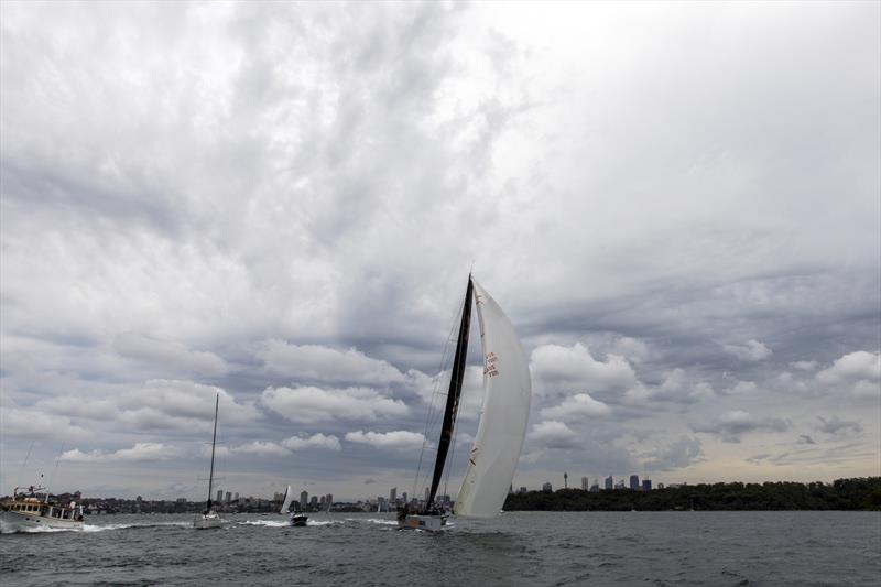 Wild Oats X - Stacey Jackson's all pro female crew representing 11th Hour Racing/Ocean Respect Racing photo copyright Andrea Francolini taken at Cruising Yacht Club of Australia and featuring the Maxi class