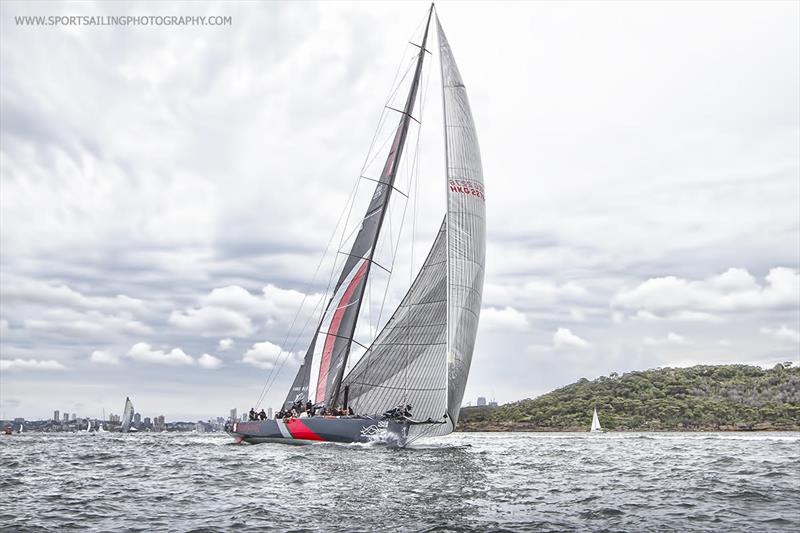 Seng Huang Lee's 'Scallywag' in yesterday's SOLAS Big Boat Challenge  - photo © Beth Morley / www.sportsailingphotography.com