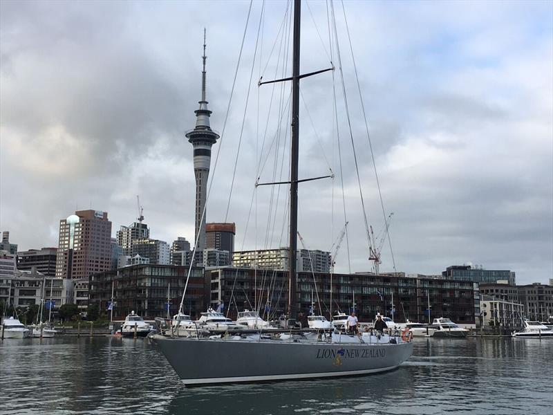 Lion New Zealand - Restoration - NZ Sailing Trust - March 2019 photo copyright NZ Sailing Trust taken at Royal New Zealand Yacht Squadron and featuring the Maxi class