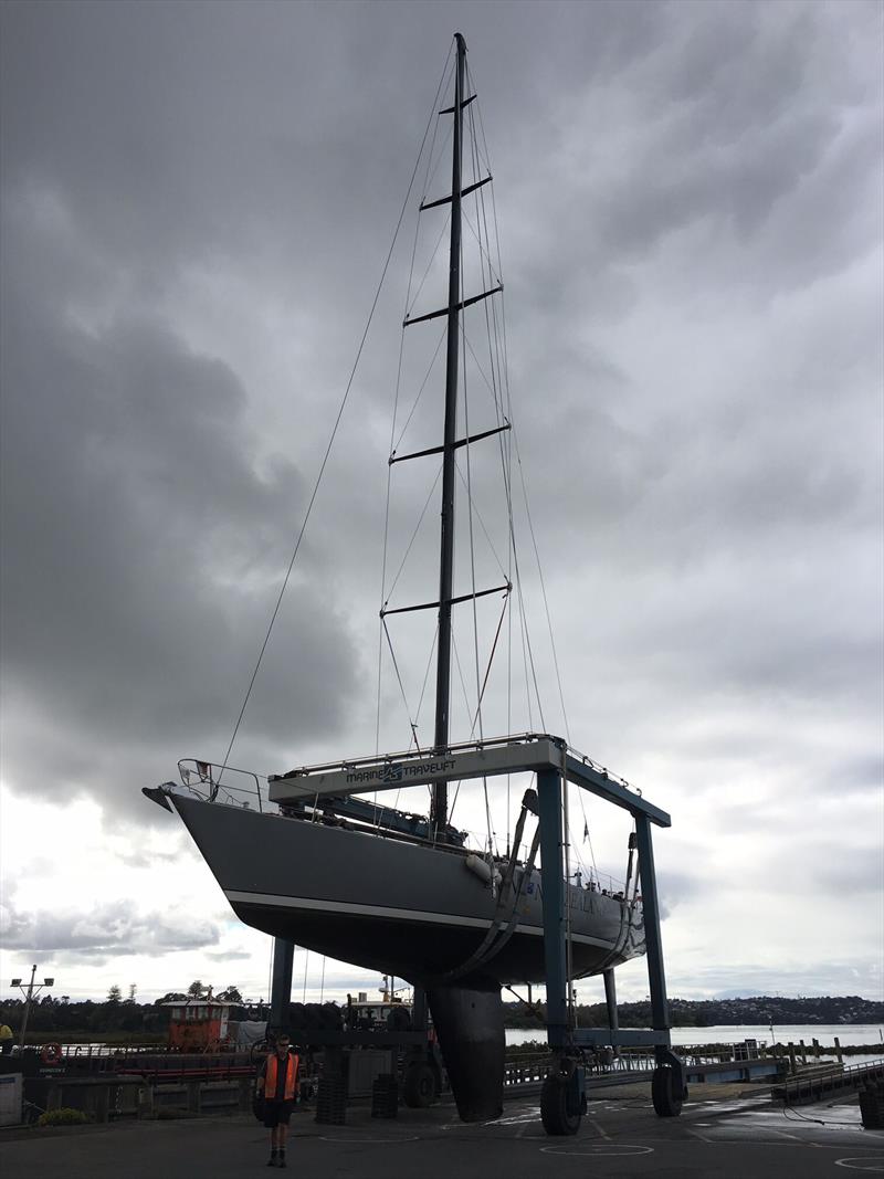 Lion New Zealand - Restoration - NZ Sailing Trust - March 2019 photo copyright NZ Sailing Trust taken at Royal New Zealand Yacht Squadron and featuring the Maxi class