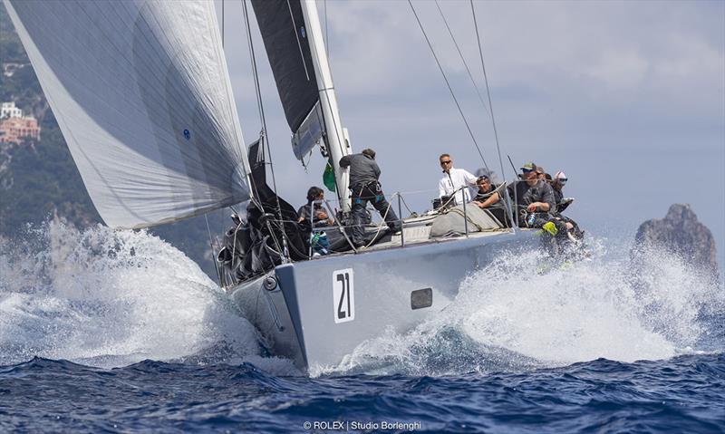 Benoît de Froidmont's Wally 60 Wallyño secured the racer-cruiser division title - Rolex Capri Sailing Week - photo © Rolex / Studio Borlenghi