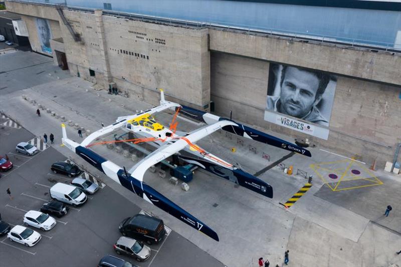 Launch of Maxi Edmond de Rothschild after six months of construction - photo © Eloi Stichelbaut / PolaRYSE / Gitana SA