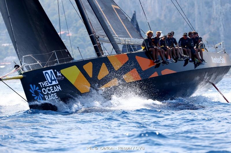 The Ambersail 2 team racing their VO65 would prefer a stronger forecast photo copyright Event Media taken at Yacht Club Costa Smeralda and featuring the Maxi class