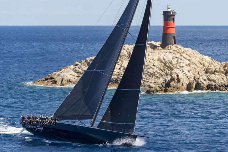Highland Fling XI (Maxi Racer), Maxi Yacht Rolex Cup 2019 photo copyright Rolex / Borlenghi taken at Yacht Club Costa Smeralda and featuring the Maxi class