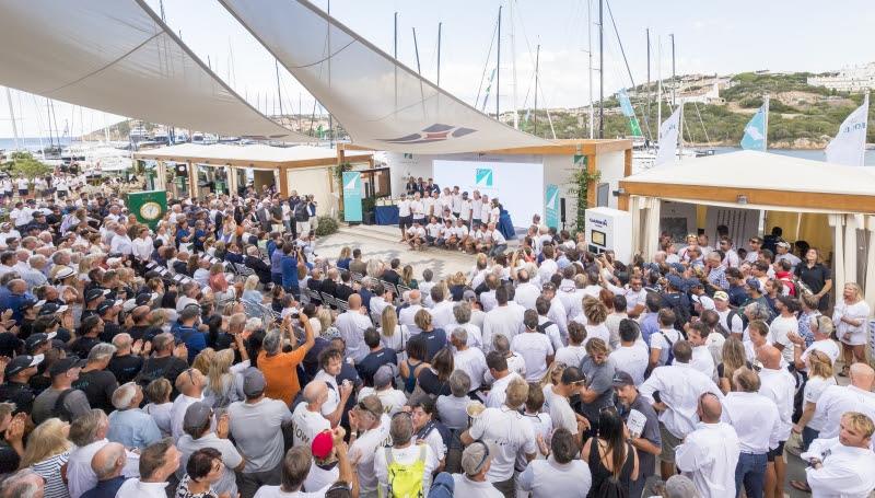 Prizegiving - Maxi Yacht Rolex Cup 2019 photo copyright Stefano Gattini taken at Yacht Club Costa Smeralda and featuring the Maxi class