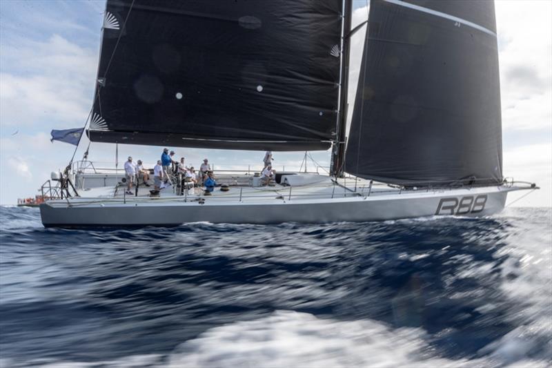 George David's Rambler 88 is the fastest maxi competing at 2019 Les Voiles de Saint-Tropez, Day 2 - photo © Gilles Martin-Raget