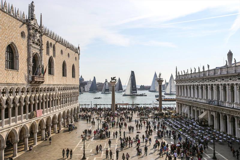 6th Venice Hospitality Challenge Maxi Yacht Regatta begins photo copyright Matteo Bertolin taken at  and featuring the Maxi class