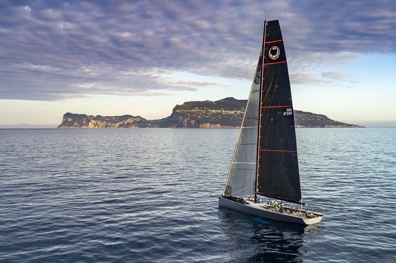 Alex Schaerer's Maxi 72 Caol Ila R dominated the first part of the 2019 season, within a matter of weeks winning both Regata dei Tre Golfi and Rolex Giraglia. Above Caol Ila R soon to pass Capri photo copyright Studio Borlenghi / International Maxi Association taken at  and featuring the Maxi class