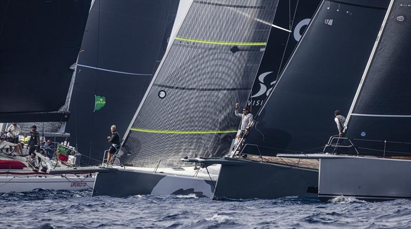 Great to see a fleet of maxi yachts competing in Capri after a year's absence due to the COVID-19 pandemic - Rolex Capri Sailing Week photo copyright Studio Borlenghi / International Maxi Association taken at Yacht Club Capri and featuring the Maxi class