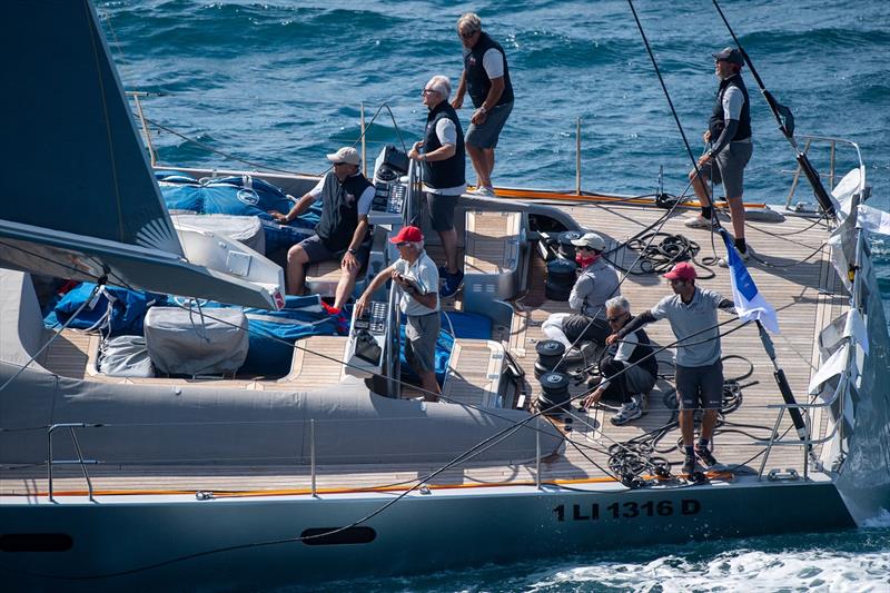 First post-pandemic race for Riccardo de Michele's immaculate H2O - 151 Miglia-Trofeo Cetilar photo copyright Studio Taccola / 151 Miglia 2021 taken at  and featuring the Maxi class