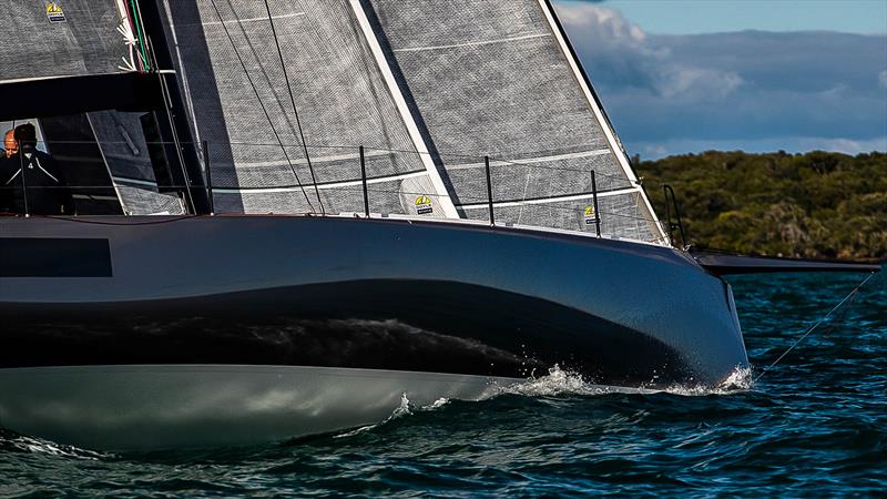 Caro sailing in Auckland with her Doyle Sails inventory photo copyright Adam Mustill Photography taken at Royal New Zealand Yacht Squadron and featuring the Maxi class