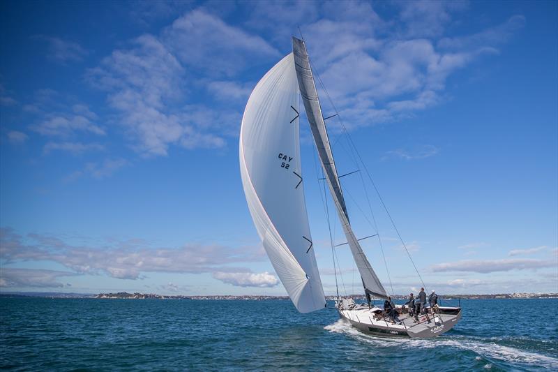 Caro, a new Botin 52 built by Core Builders Composites features a Doyle Sail inventory photo copyright Adam Mustill Photography taken at Royal New Zealand Yacht Squadron and featuring the Maxi class