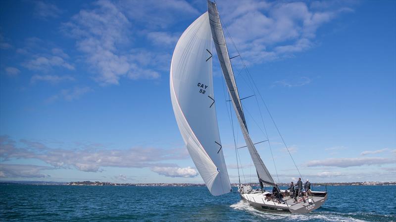 Caro, a new Botin 52 built by Core Builders Composites features a Doyle Sail inventory photo copyright Adam Mustill Photography taken at Royal New Zealand Yacht Squadron and featuring the Maxi class