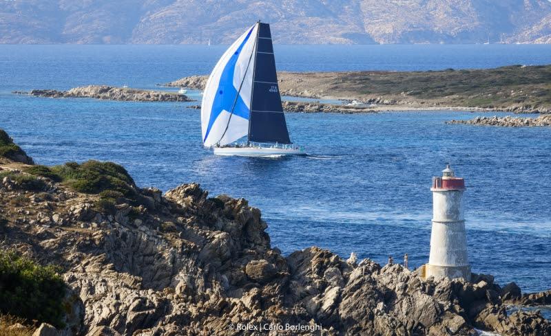 Capricorno, winner of the Mini Maxi 2 Division in the Bisce pass - Maxi Yacht Rolex Cup 2021 photo copyright Rolex / Carlo Borlenghi taken at Yacht Club Costa Smeralda and featuring the Maxi class