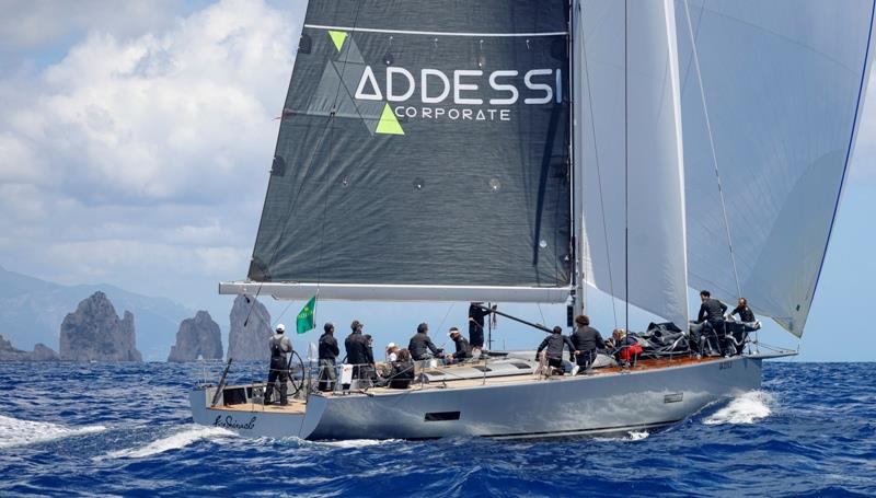 Scenic circumnavigation of Capri photo copyright Studio Borlenghi taken at  and featuring the Maxi class