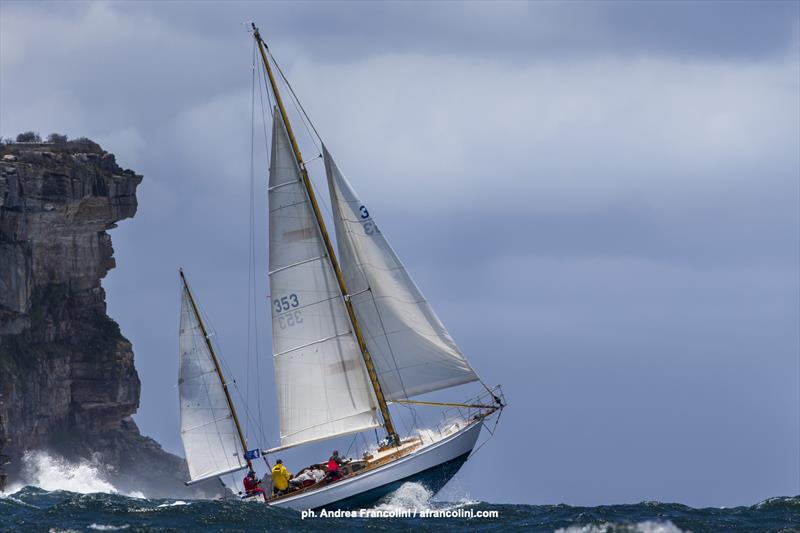 Margaret Rintoul at the Heads during the Sydney Hobart Classic Yacht Regatta - photo © Andrea Francolini
