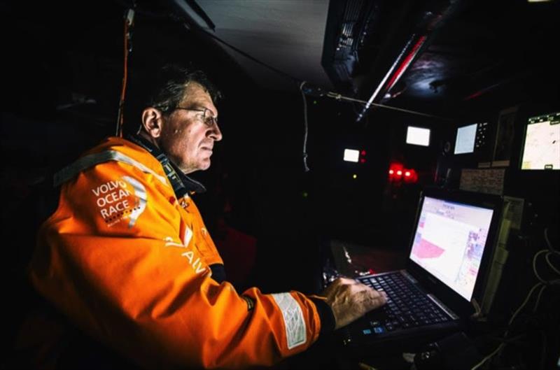 Will Oxley, navigator on the 100ft Maxi Comanche - RORC Transatlantic Race - photo © Amory Ross / Team Alvimedica / Volvo AB