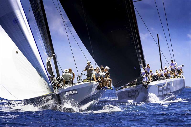 Les Voiles de St. Barth Richard Mille photo copyright Christophe Jouany taken at Saint Barth Yacht Club and featuring the Maxi class