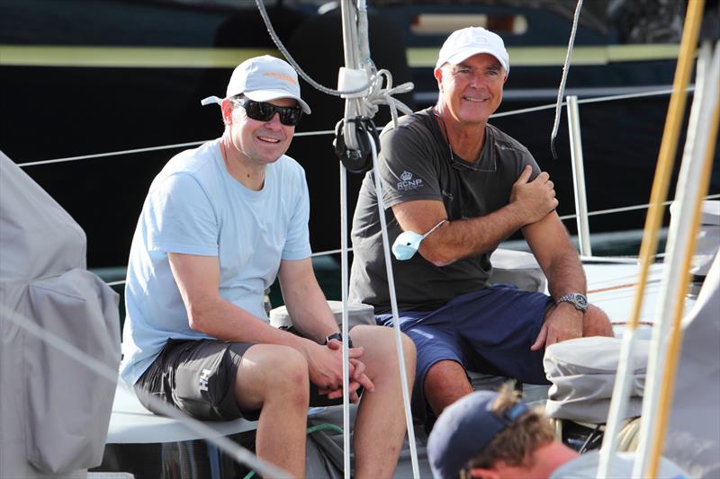 Joca Signorini (left) with Volvo Ocean Race legend Bouwe Bekking - photo © Tim Wright / www.photoaction.com