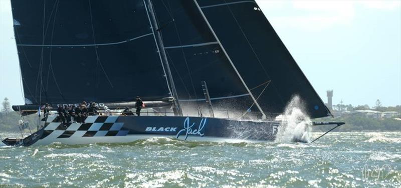 Black Jack photo copyright Brisbane to Gladstone Yacht Race taken at Queensland Cruising Yacht Club and featuring the Maxi class