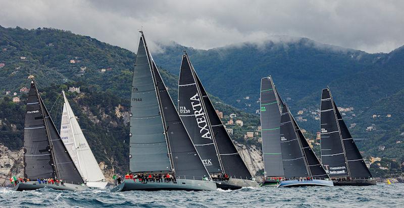 Setting sail in blustery conditions at the YCI's Portofino Regate di Primavera - photo © IMA / Studio Borlenghi