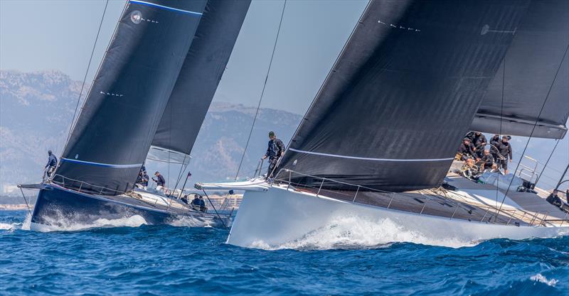 IRC/IMA Maxi Yachts on day 2 of PalmaVela 2022 - photo © Nico Martínez / PalmaVela