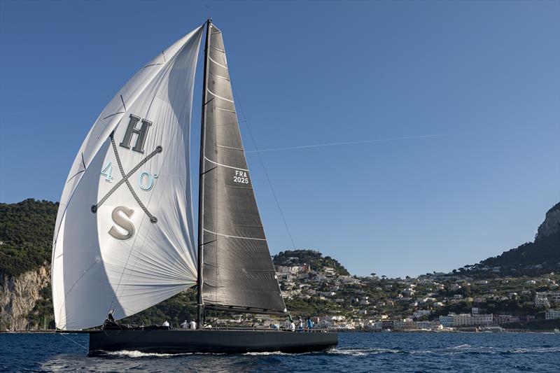 Jean-Pierre Barjon's newly acquired Botin Partners 65 Spirit of Lorina photo copyright ROLEX / Studio Borlenghi taken at Circolo del Remo e della Vela Italia and featuring the Maxi class