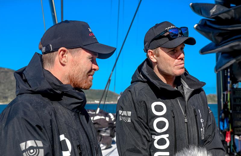 On board Andoo Comanche, Hamilton Island Race Week, August 2022 photo copyright Crosbie Lorimer taken at Hamilton Island Yacht Club and featuring the Maxi class