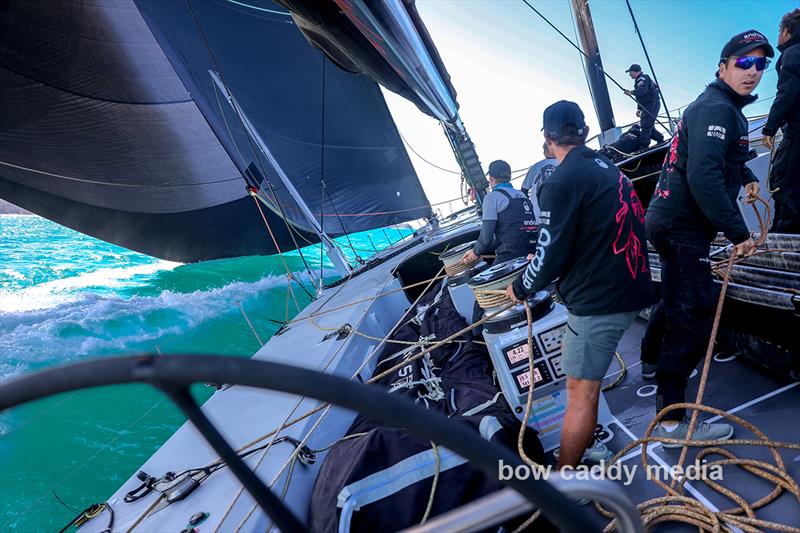 On board Andoo Comanche, Hamilton Island Race Week, August 2022 - photo © Crosbie Lorimer