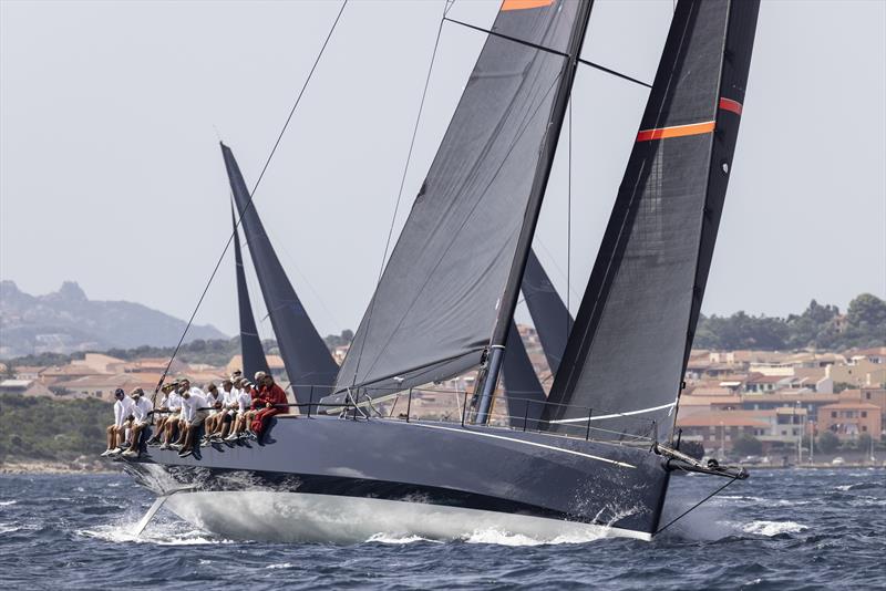 Pier Luigi Loro Piana's first race aboard his new ClubSwan 80 My Song was exceptional, finishing third in the Maxi class - Maxi Yacht Rolex Cup - Yacht Club Costa Smeralda  Day 1, September 5, 2022 photo copyright Francesco Ferri  IMA / Studio Borlenghi taken at Yacht Club Costa Smeralda and featuring the Maxi class