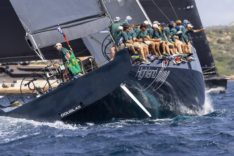 Lord Irvine Laidlaw's Highland Fling XI won today's race in the Maxi class. - Maxi Yacht Rolex Cup - Yacht Club Costa Smeralda  Day 1, September 5, 2022 - photo © Francesco Ferri  IMA / Studio Borlenghi