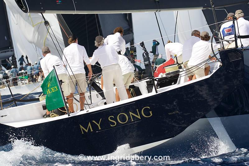 My Song at the Maxi Yacht Rolex Cup 2022 photo copyright Ingrid Abery / www.ingridabery.com taken at Yacht Club Costa Smeralda and featuring the Maxi class