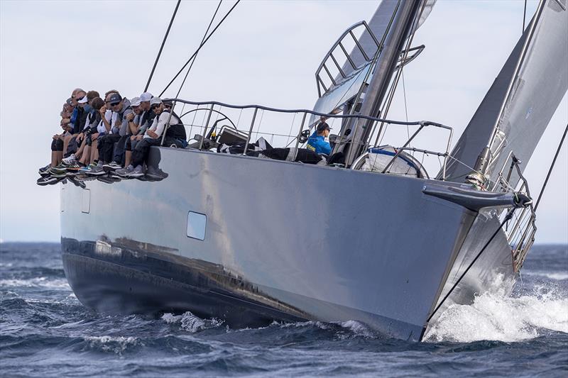 Claus-Peter Offen's Wally 100 Y3K - ‘Maxi week' at Les Voiles de Saint-Tropez photo copyright Gilles Martin-Raget taken at Société Nautique de Saint-Tropez and featuring the Maxi class